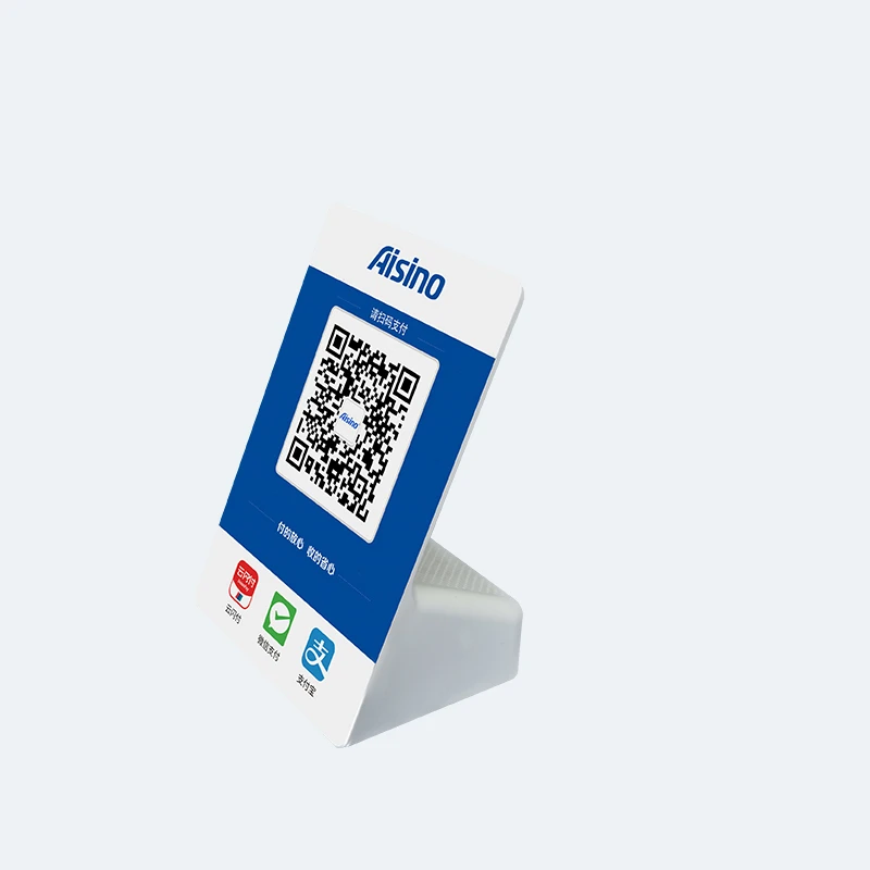 Scan QR Code Table Stand  Aisino SoundBox Q181 Payment Machine Pos Terminal