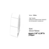 Blanc-50*50mm