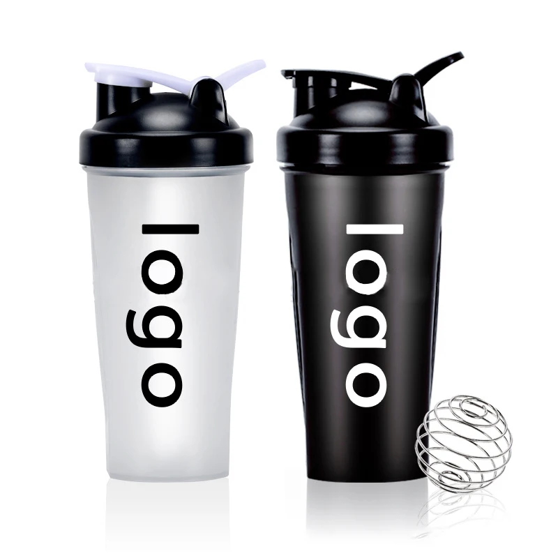 16oz/400ml custom shaker bottle with blender ball and handle OEM