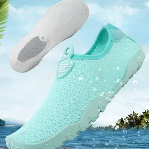 Chuang'shang Cross-border New Diving Shoes Mesh Upper Rubber Outsole Summer Beach Socks Soft Breathable Men's Women's Shoes