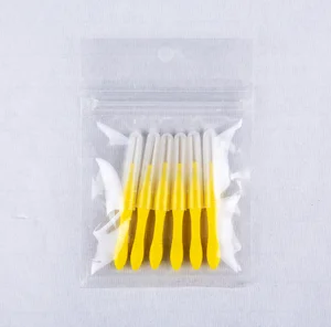 Daily Care Customized Packing Durable Mouth Care TPE Soft Handle Bendable Brush Teeth Cleaning Interdental Brushes Pick