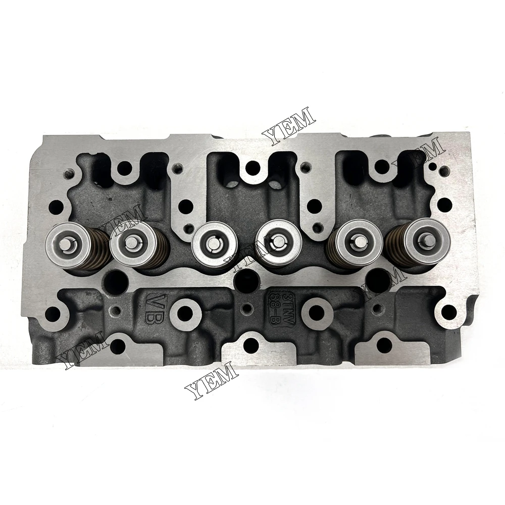 3TNV88 Cylinder Head Assembly for Yanmar Cylinder Head Assembly High Quality Engine Parts 6