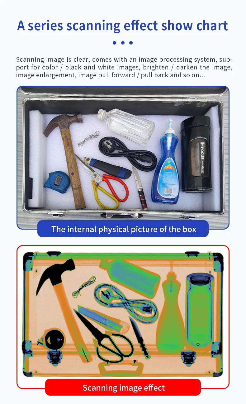 MCD Xray Scanner Security Check Equipment Baggage X Ray Screening ...
