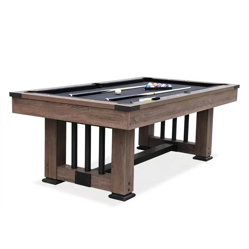 Бильярдный стол 8 футов 3 в 1 римском стиле с настольным теннисом и столешницей для