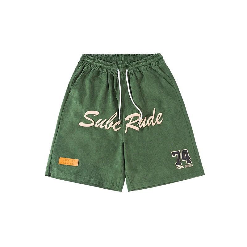 Mens Wide Leg Shorts - Stylish & Functional Hip Hop Puffs