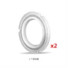 2-pack silicone rings, model Y251059-2PCS