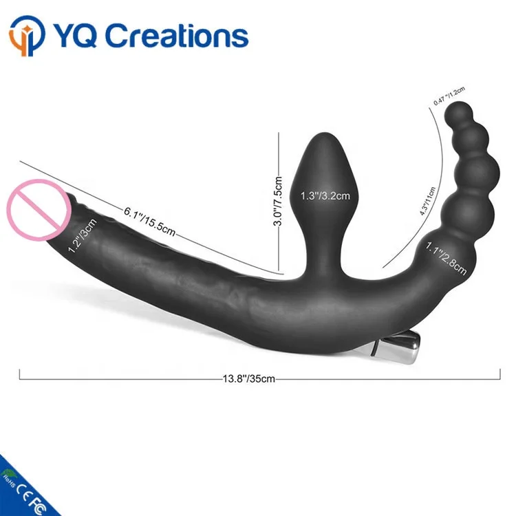 anal doppeldildo Sex Lesben Doppel-Dildo Vibratoren Anal-Dildo Vibrator Großer Butt Plug  Anal-Dildo für Lesben Sexspiele Sexspielzeug für Frauen main image 0