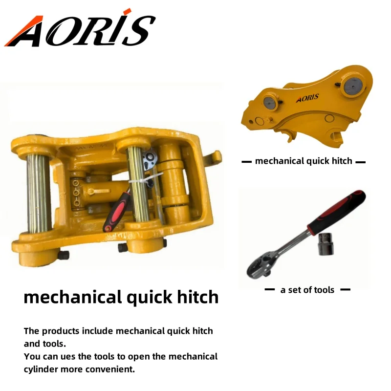 Bucket Quick Change JCB 3CX Manual Quick Hitch CAT305 Mini Excavator Mechanical Coupler for CASE580 CAT428F VOLVO BL71Loader