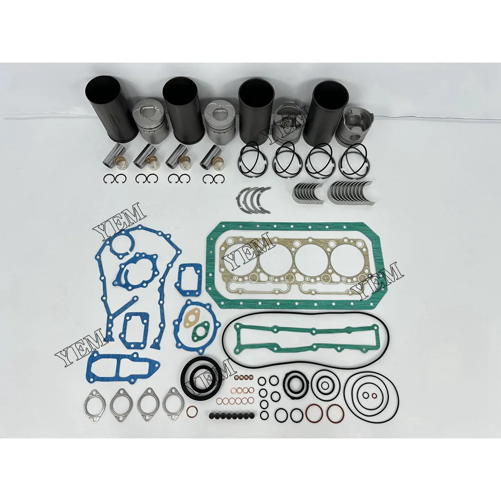 For Hino W04D Cylinder Liner and Gasket Kit With Bearing Set Repair Parts Replaces Aftermarket Engine Parts