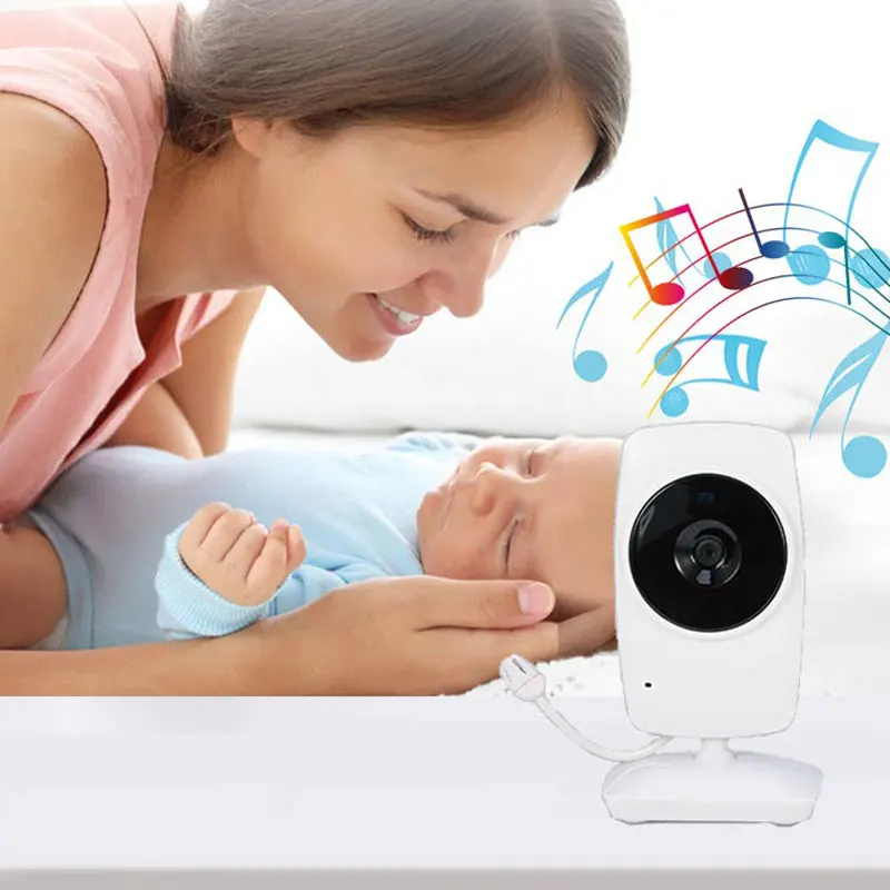 OEM SM32 Wireless Baby Monitor with Camera IR Night Vision Babyphone Temperature Crying Monitoring Video Recording Nanny Cam