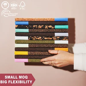 2026 Eco-friendly A5 Notebook Hardcover with Custom Logo Personalized Black Tea Cork Design for School & Daily Use