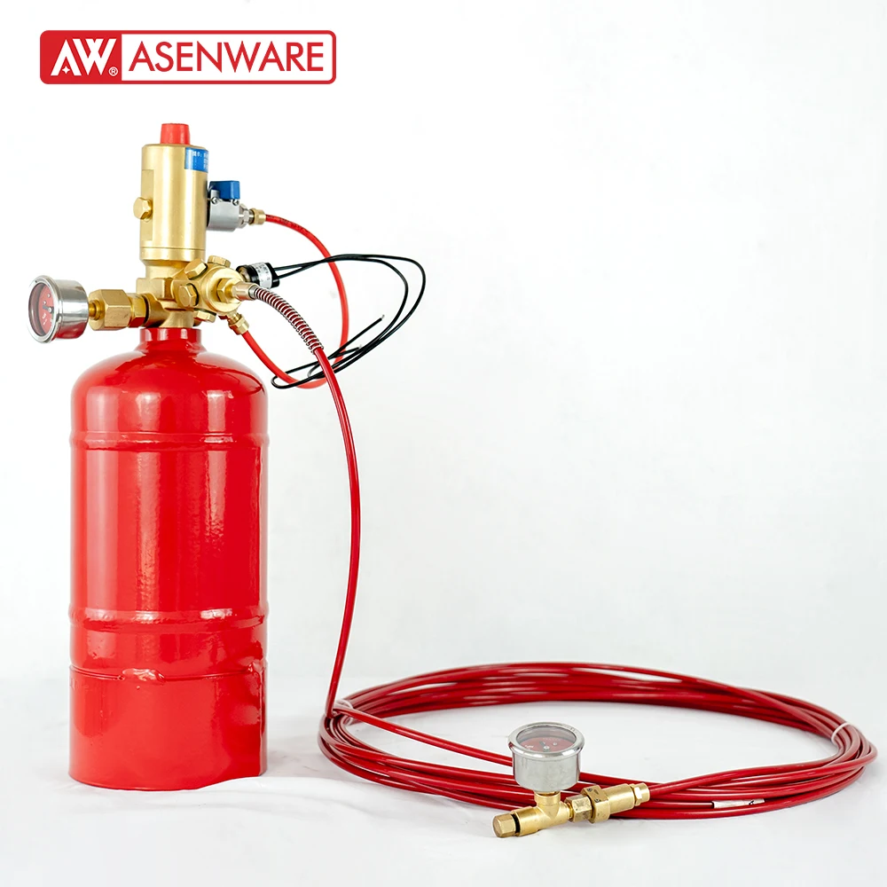 Asenware Tube Type FM200 CO2 Automatic Fire Suppression System