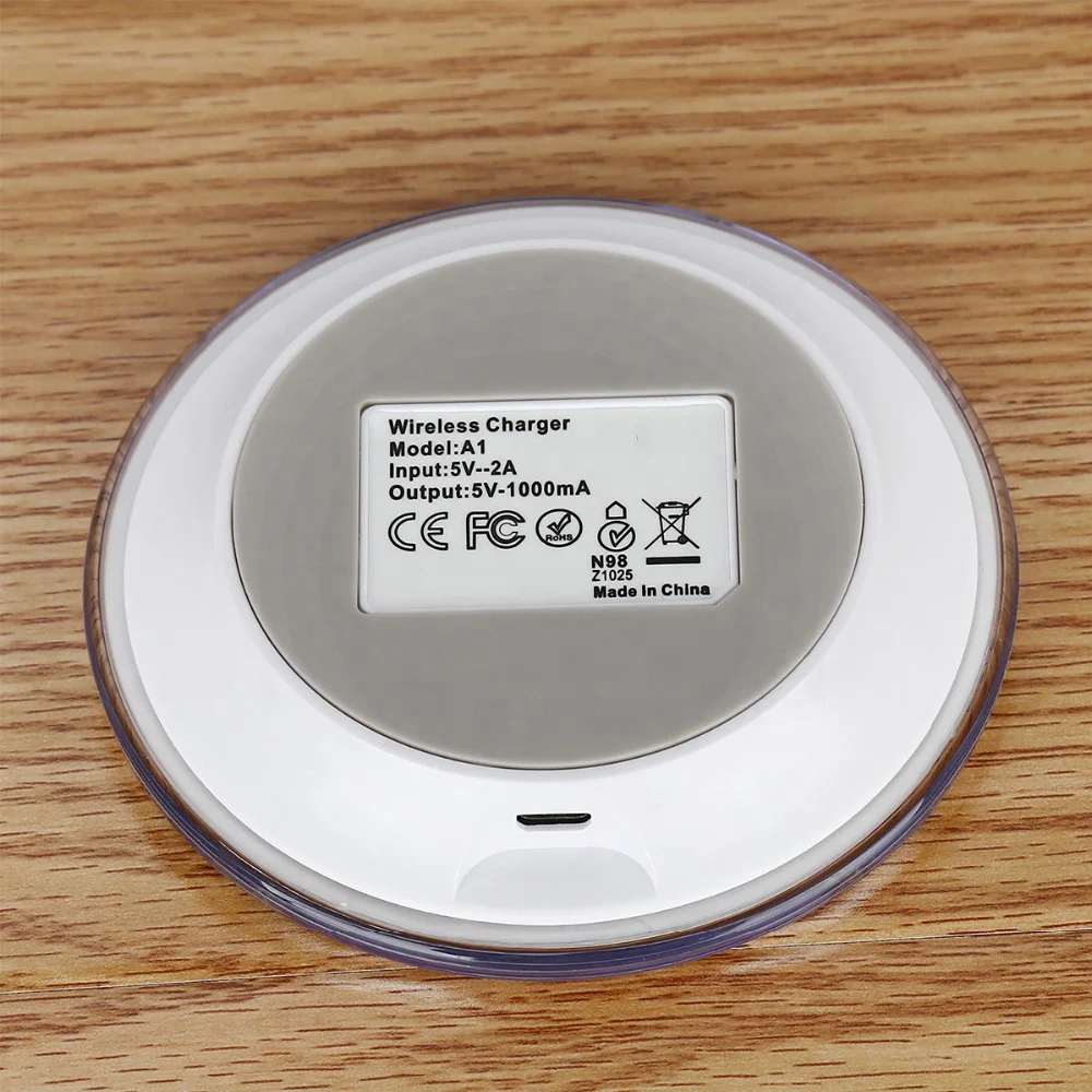 OEM Custom Universal Wireless Fast Charger Electric PD Function Input 5V/2A
