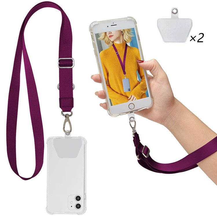Thickened And Soft Twill Wrist Lanyard and Phone Tether Tab Cute Wristlet  Mobile Phone Lanyard for Keys, Keychain, Wallet, Id Holder, Cell Phone
