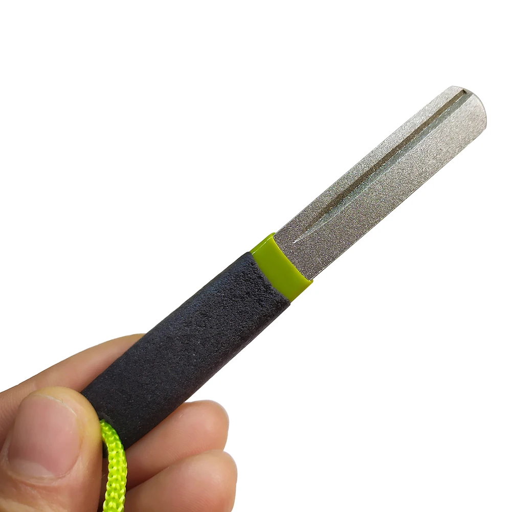 Double Side Good Quality Fishing Flies Hook Hone Fly Fishing Hook Sharpening Tool Hooks Sharpener Hone