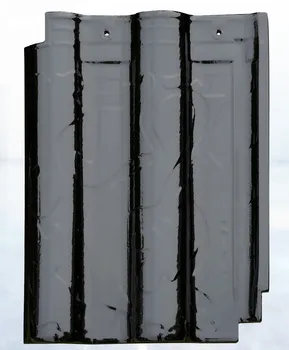 Jinglong Brand-New Handmade Clay Large Right-Angle Tiles Factory Direct Sales Traditional Design Roof Tiles