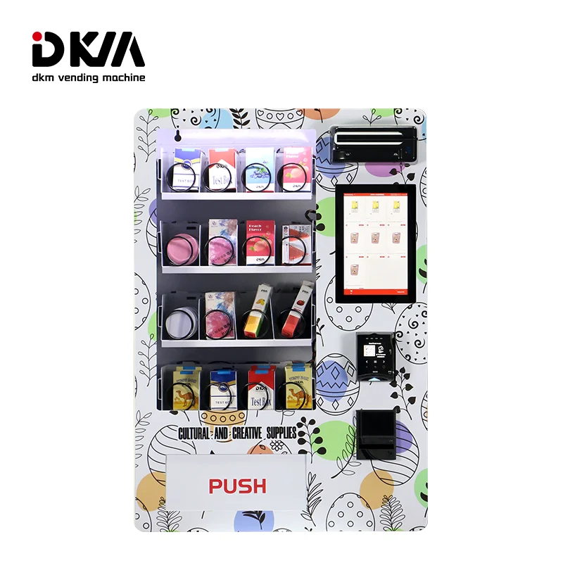 cigarette vending machine with id scanner DKM Wall Mounted ID Scanner Credit Card Reader Cash Smoking Cigarette  Tobacco Vending Machine With ID Age Verification