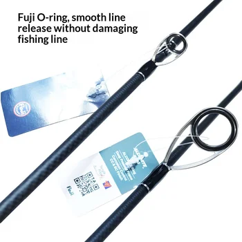 Full Fuji Gear 21m Full Carbon Lure Rod M-Action Fast-Action Hard-Action Versatile Lure Fishing Rod for Lake – Hard Lure – view 4