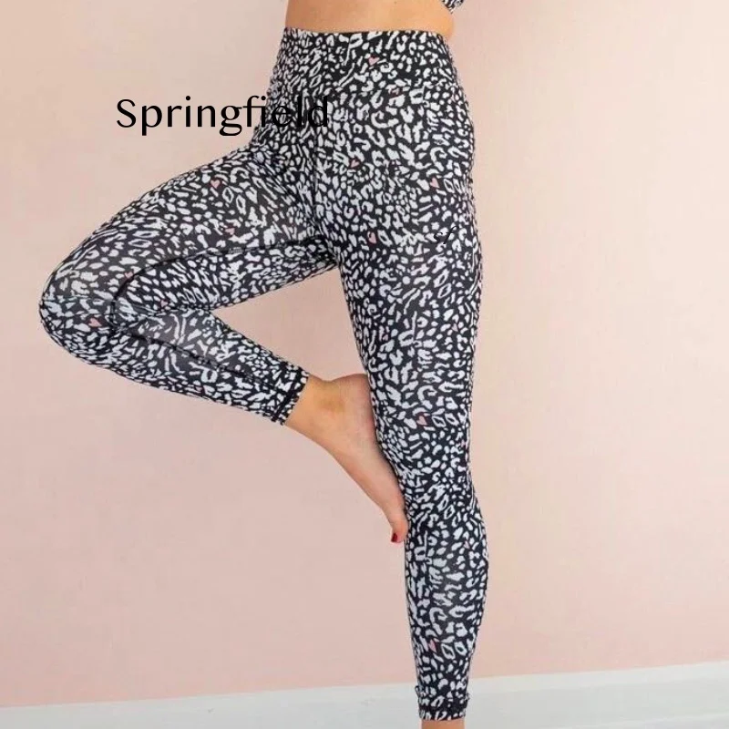 Высококачественные противоскользящие клейкие леггинсы SF с высокой талией для танцев на