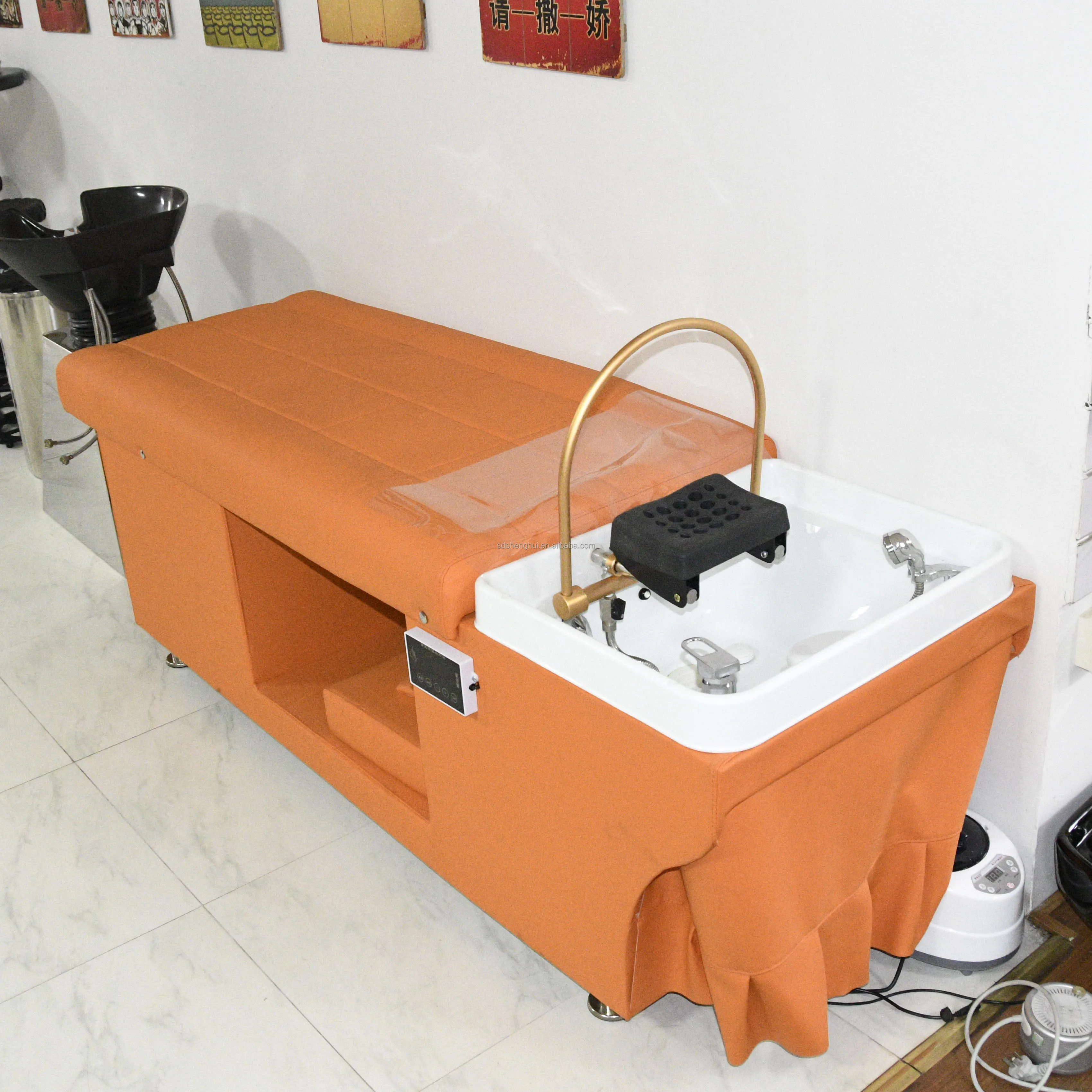 Shampoo Bowl Head Pillow Salon Shampoo Chair Accessories Water