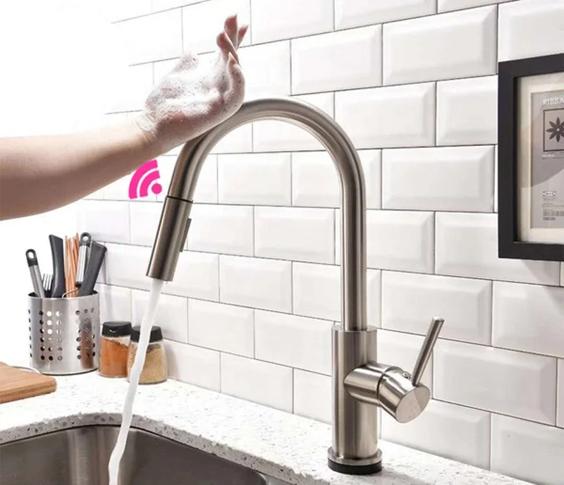 lead free faucets hand-touch sensor tap