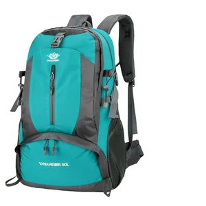 custom logo MKW2066 Large Capacity Travel Backpack 50L Cycling Mounting Hiking Backpack Unisex Outdoor Sports Climbing Bags