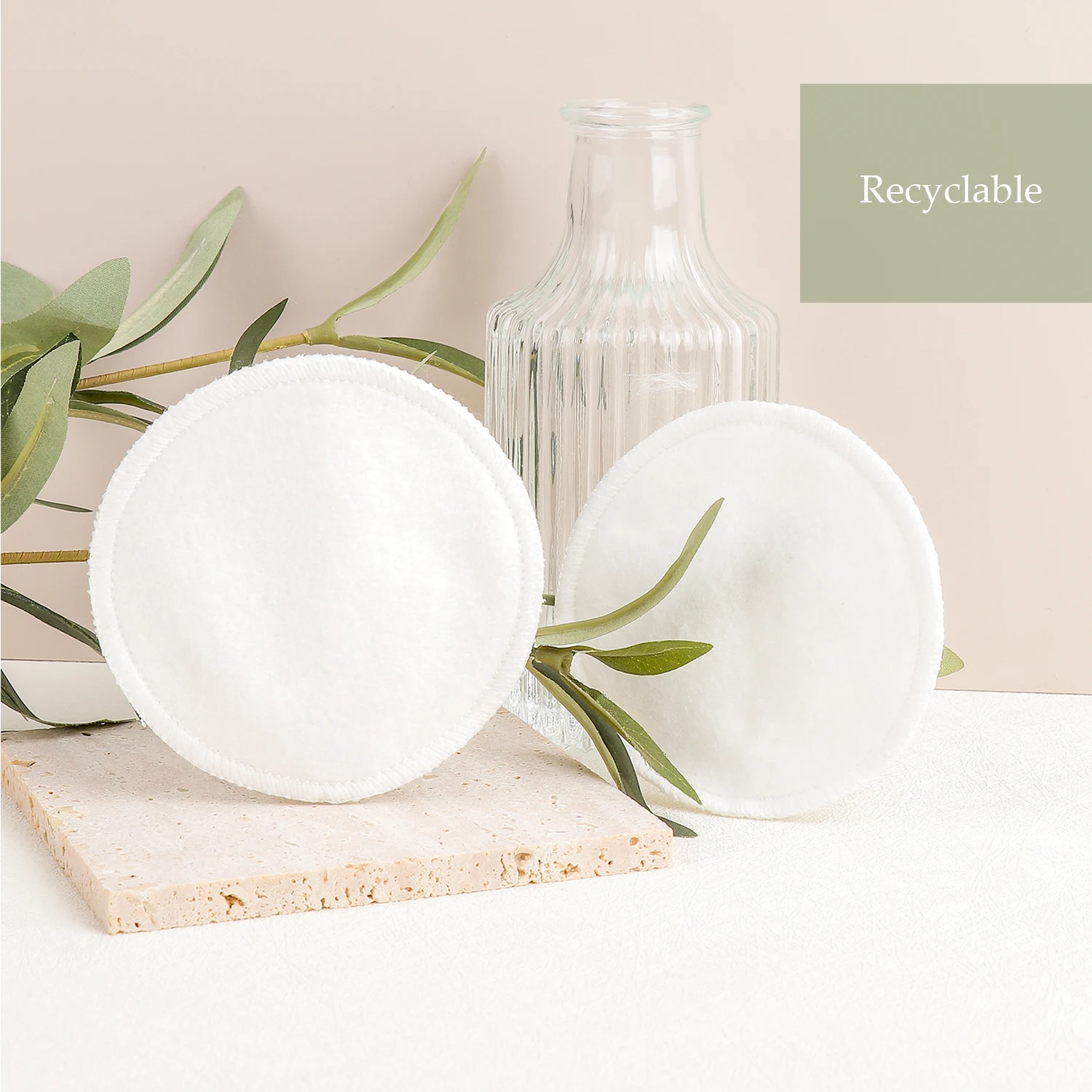 Eco Friendly Bamboo Cotton Reusable Makeup Cleaning Pad Makeup Remover Pads Buy Eco Friendly