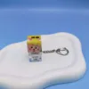 colorful Yellow cat transparent base with