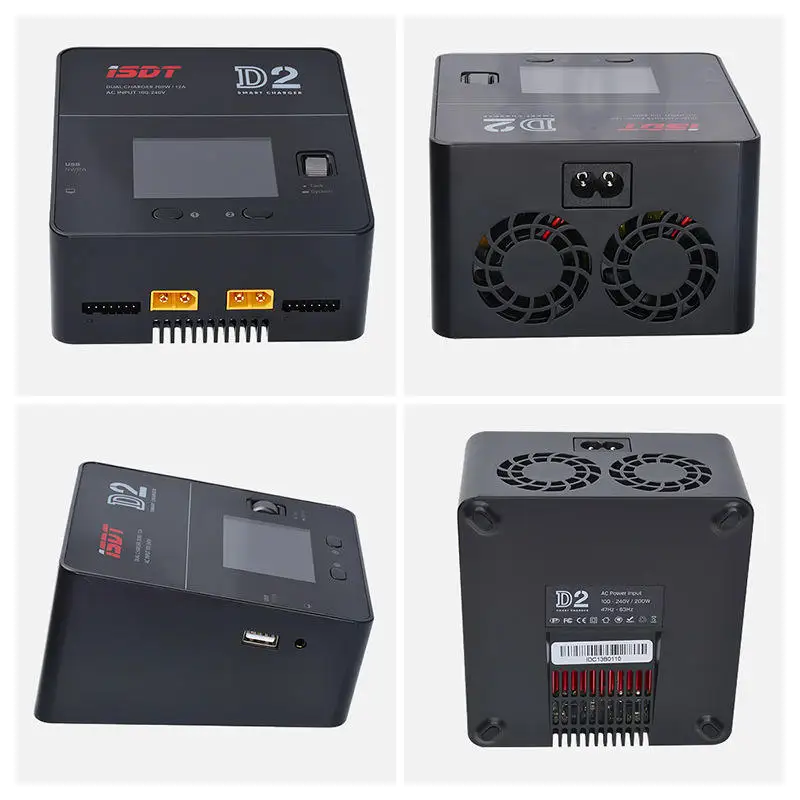 ISDT D2 MARK II デュアルチャージャー Amazon.com: ISDT D2 Mark 2 LiPo Battery Balance Charger Duo
