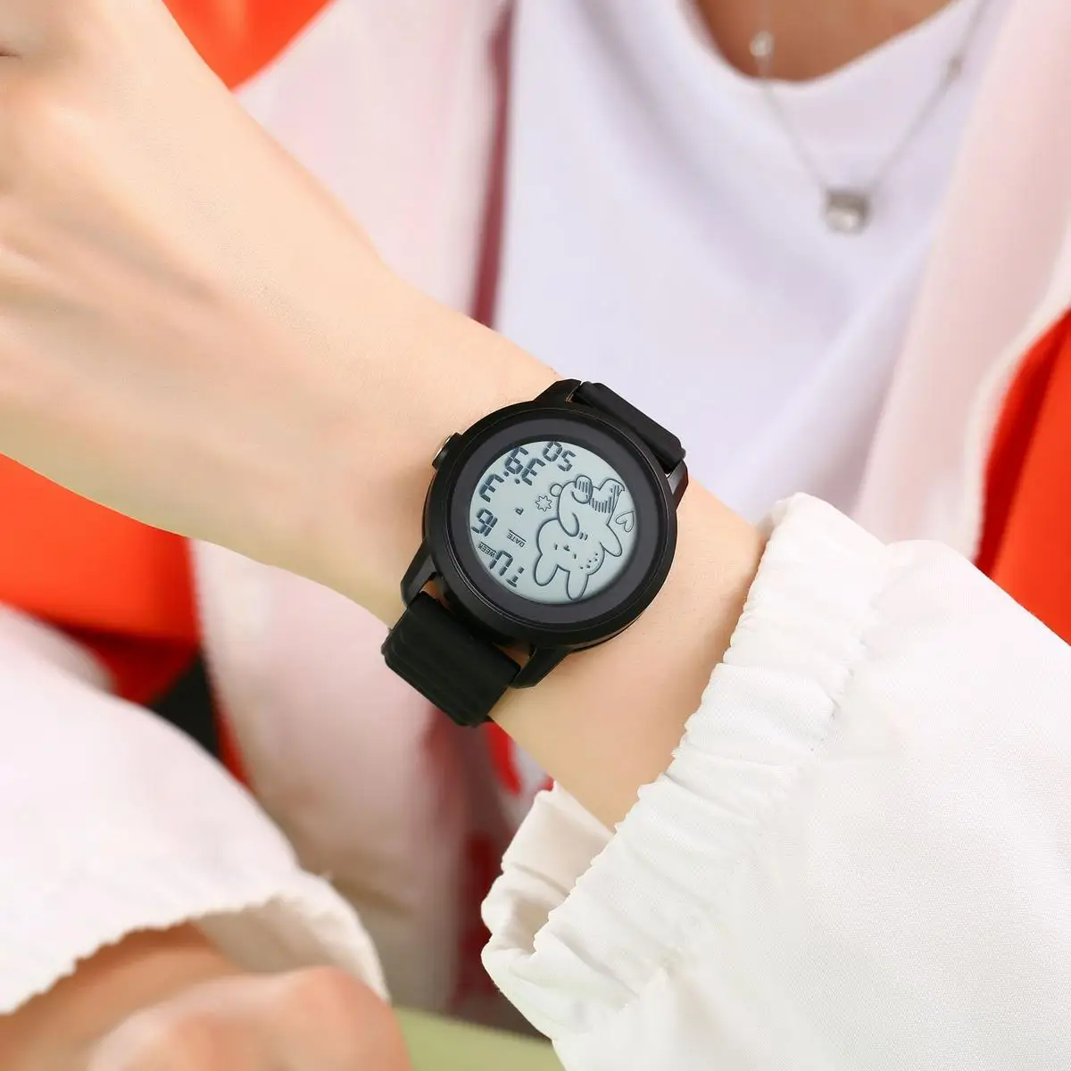 Waterproof Kids Digital Watch - Customizable & Durable