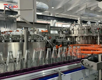 Glass Bottle Carbonated Filling Machine Soda Bottling Machine Soda Drink Filling Machine