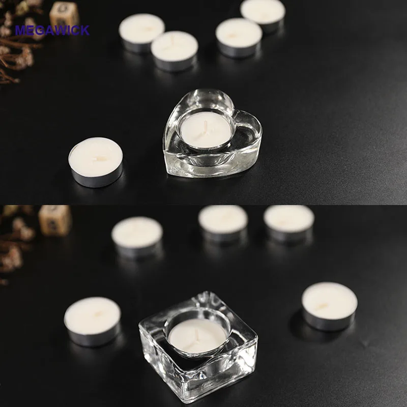 Factory Glass Candle Tray,Clear Round Tray For Pillar Candle,Home