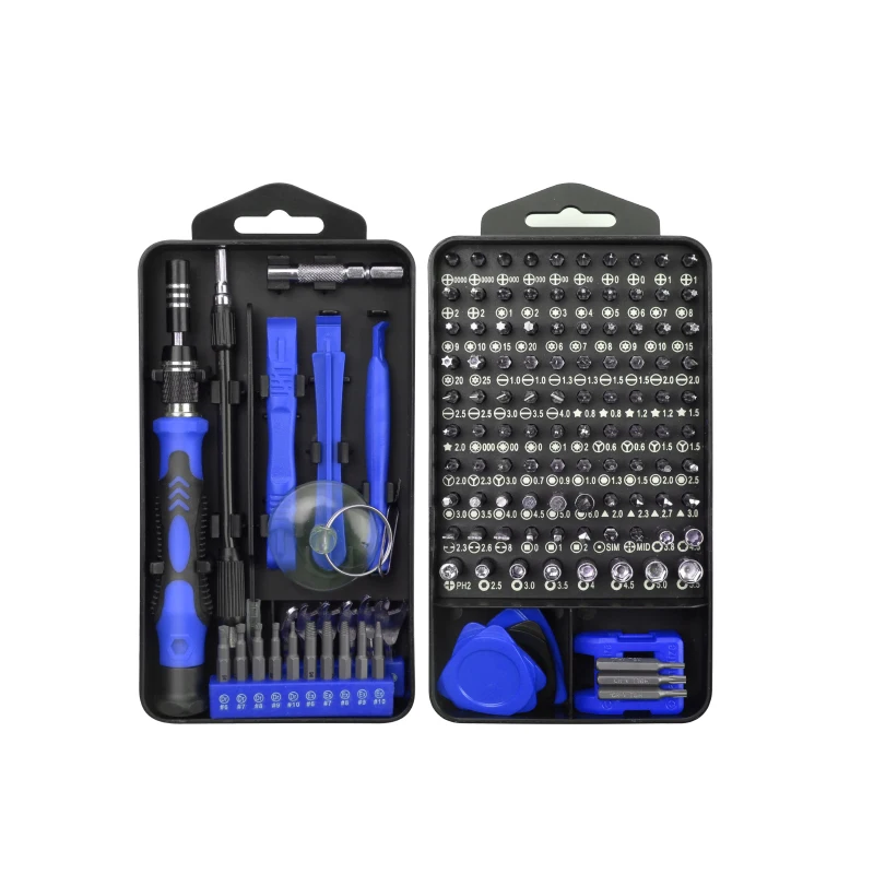Kit De Tournevis De Précision 122 Pièces – Idéal Pour Réparer Téléphones, Ordinateurs, Consoles