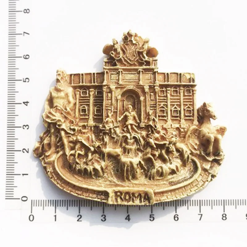 イタリアローマコロッセオコロッセオツーリスト旅行お土産3D樹脂冷蔵庫