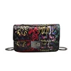 1245-Black Graffiti Handbag