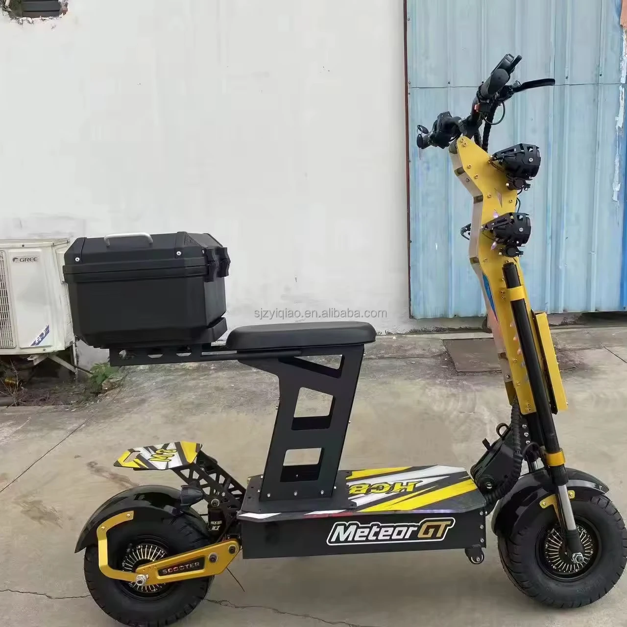 New Style Factory Warehouse Electric Scooters D5 Seat and Trunk Parts Folding Scooter Accessories Scooter Seat Citycoco Trunk