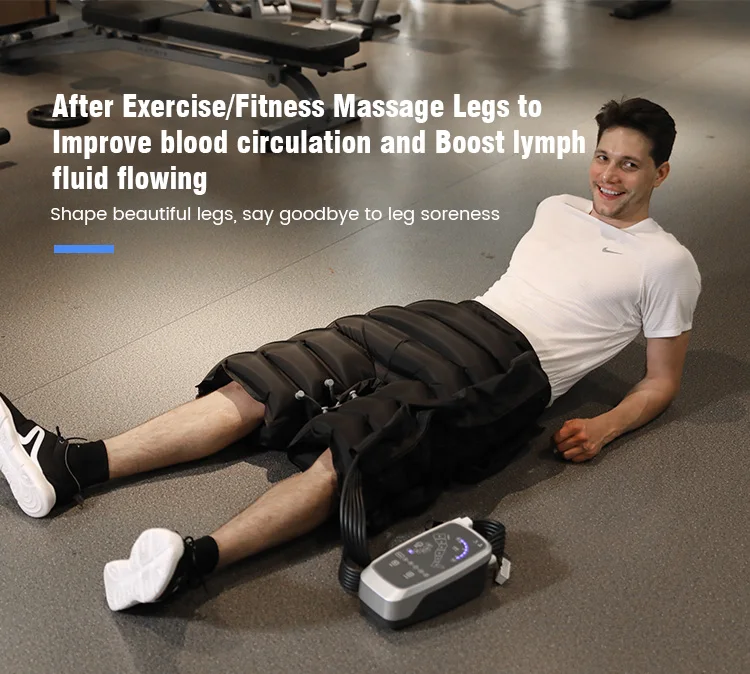2022 Recovery Boots 4 Chamber Pressotherap Leg Massager Sports Presoterapia Recovery Air Compression Pressure Pneumatic Dvt Pump