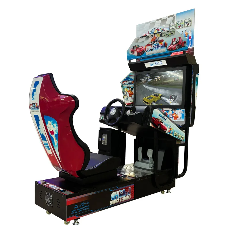 Simulator Racing Car Arcade Coin-operated Video Game Console Game Motorcycle Center Racing Console Speed Video Arcade