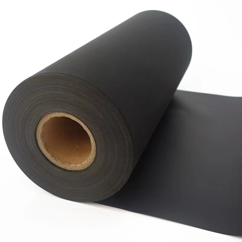 HSQY Polypropylene Plastic Sheet 0.5mm 1mm Recycled Black PP Sheet Roll for Thermoforming