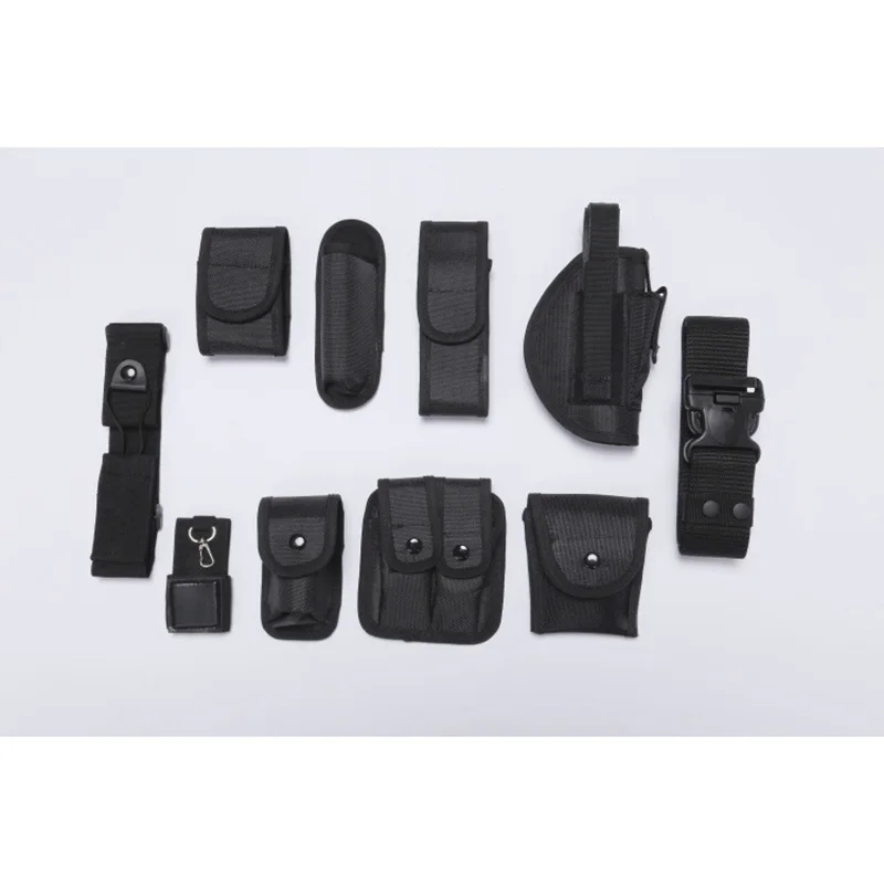 Adjustable Waterproof Outdoors Security Training Waist Pack 10 Piece Outdoor Set Multifunctional Waist Belt