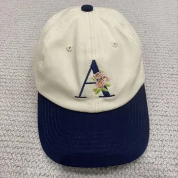 Brand Caps and Wholesale Soft Top Custom Letters Three-Dimensional Embroidery Hole Baseball Cap Men's Outdoor