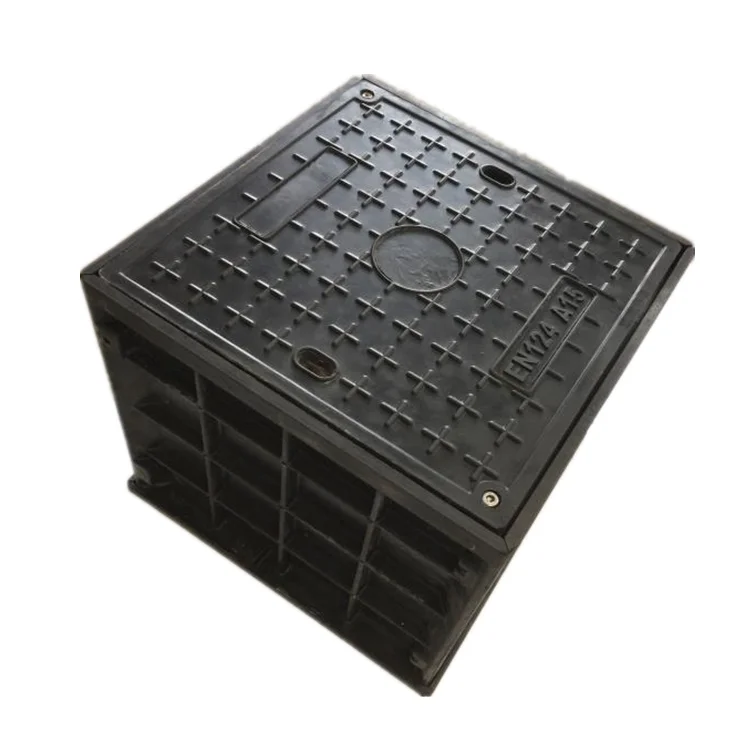 Square FRP SMC Telecom Metro Duct Access Manhole Chamber for Re-enterable Cable Management Vault System