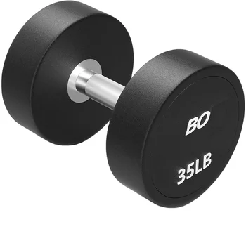 Manufacturers Direct Sale Commercial Weight Lifting Round Pu Urethane Dumbbell