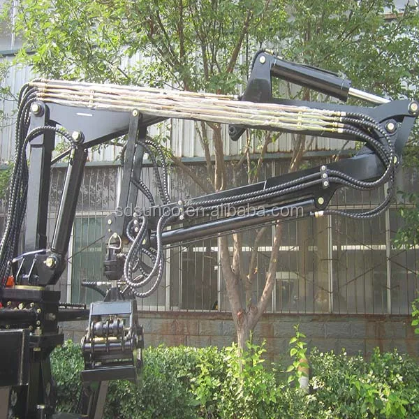 Forestry Tractor Timber Crane Logging Lifting Crane