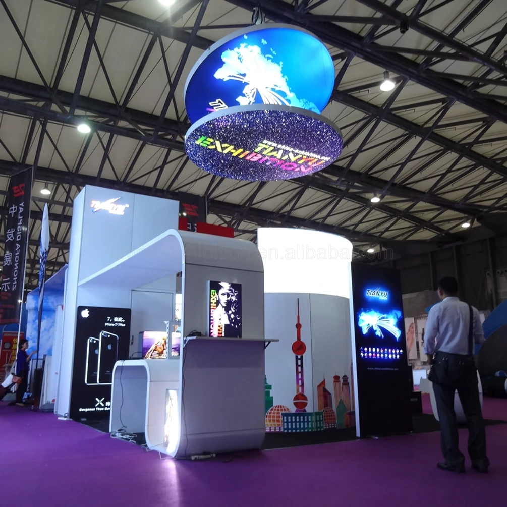 Customized Aluminium Exhibition Stand Tradeshow M Series Trade Show Booth 10x10 Exhibition Booth