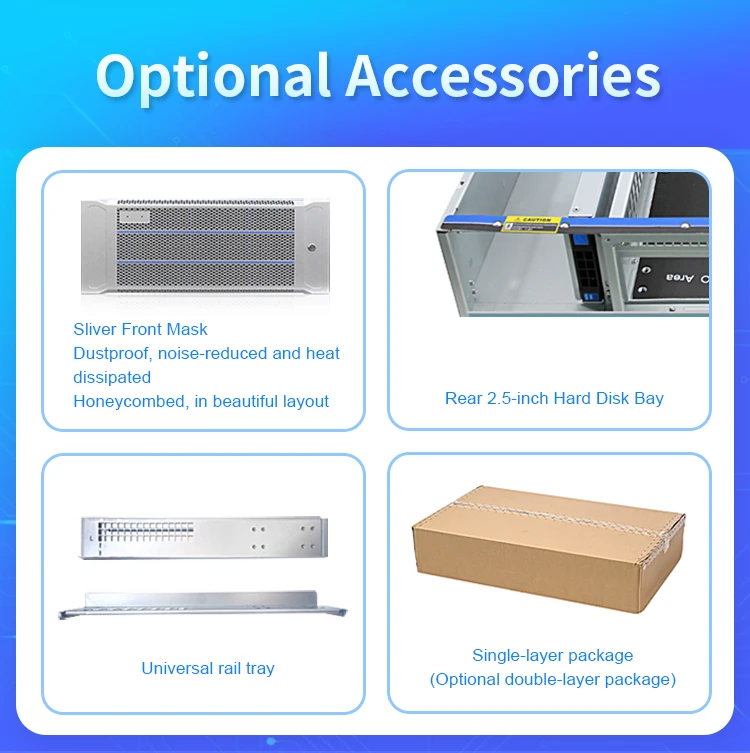 4U 24-bay Rackmount Chassis with Expander Backplane CC35X24-24S