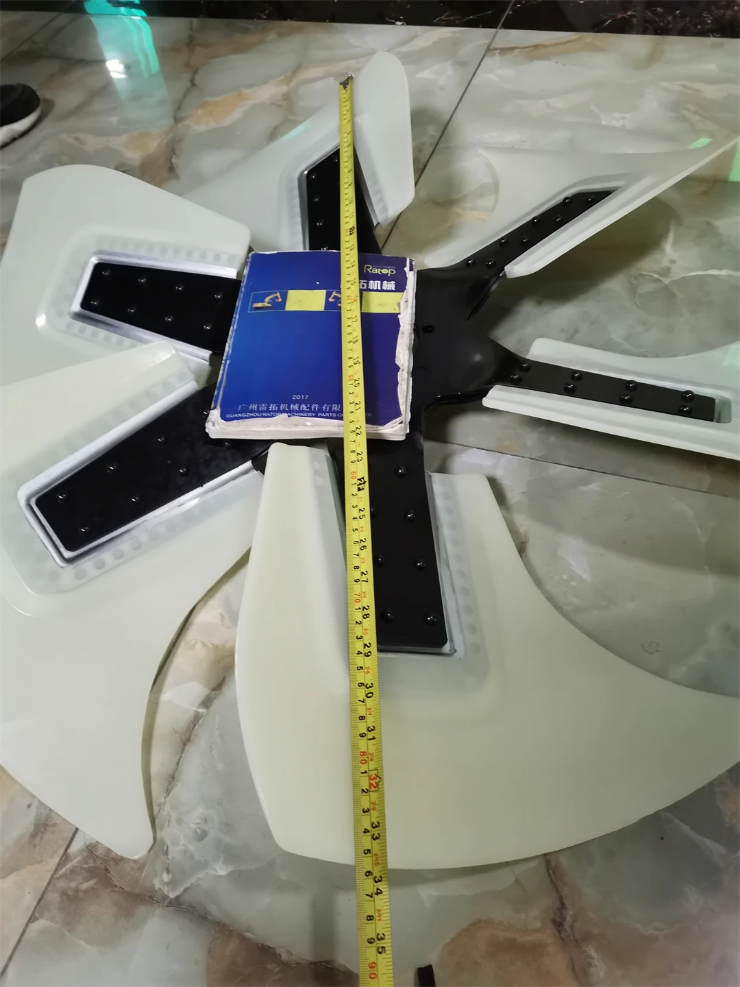 High Quality ZAX330 ZAX350 6HK1 Cooling Fan Blade 1-13660371-0