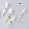 8PCS White