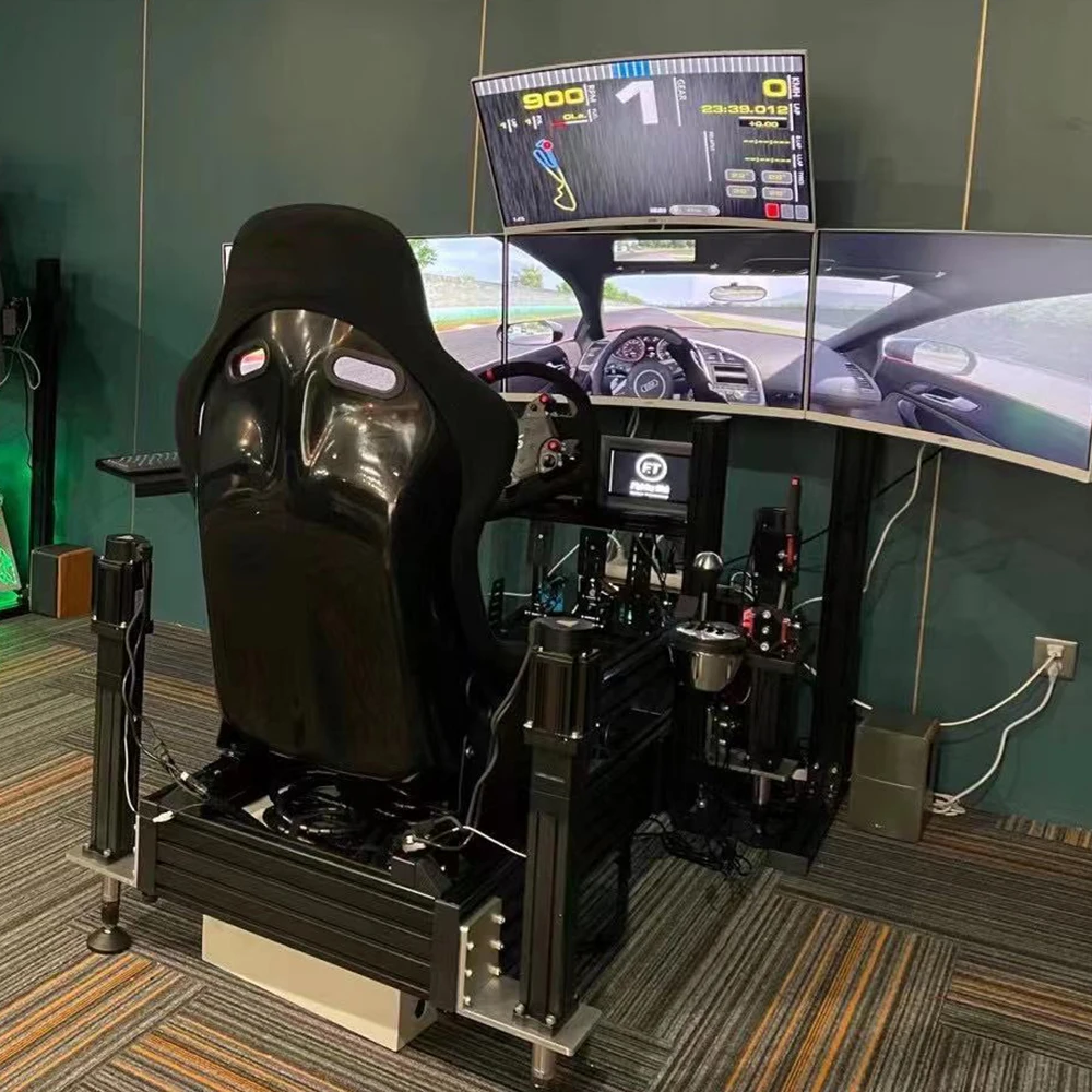 Recaro Simulator Motion Car Driving Game Racing Cockpit Play Seat Racing Simulator Seat