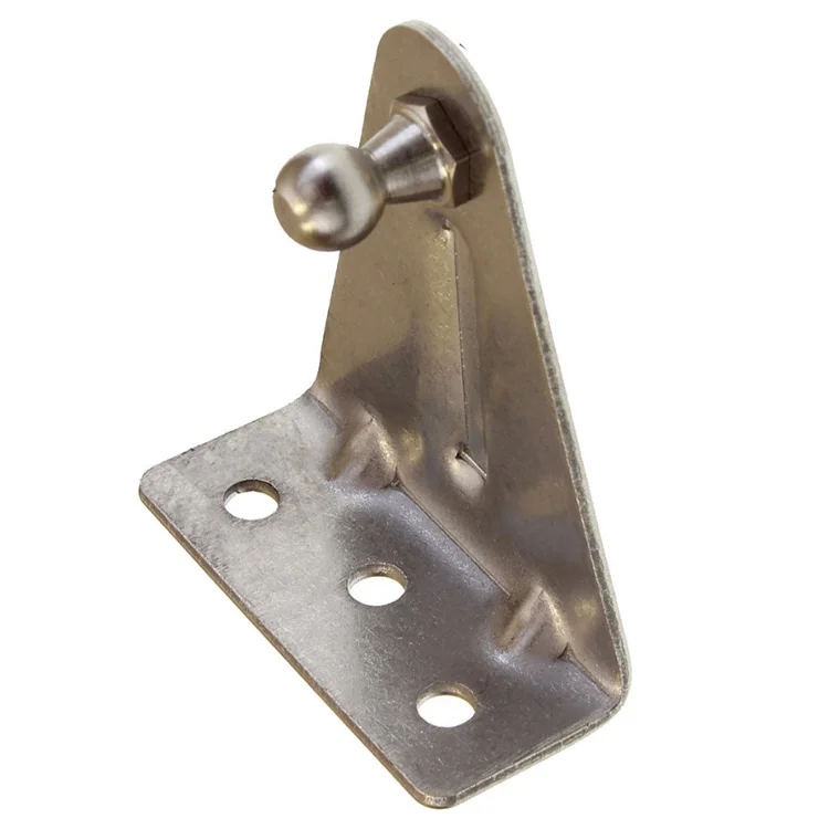 Кронштейн газовой стойки под углом с шариковым концом